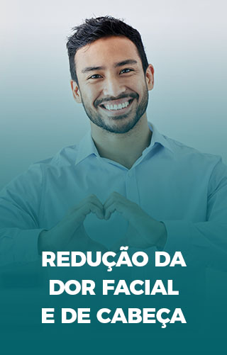 Redução da dor FACIAL E DE CABEÇA